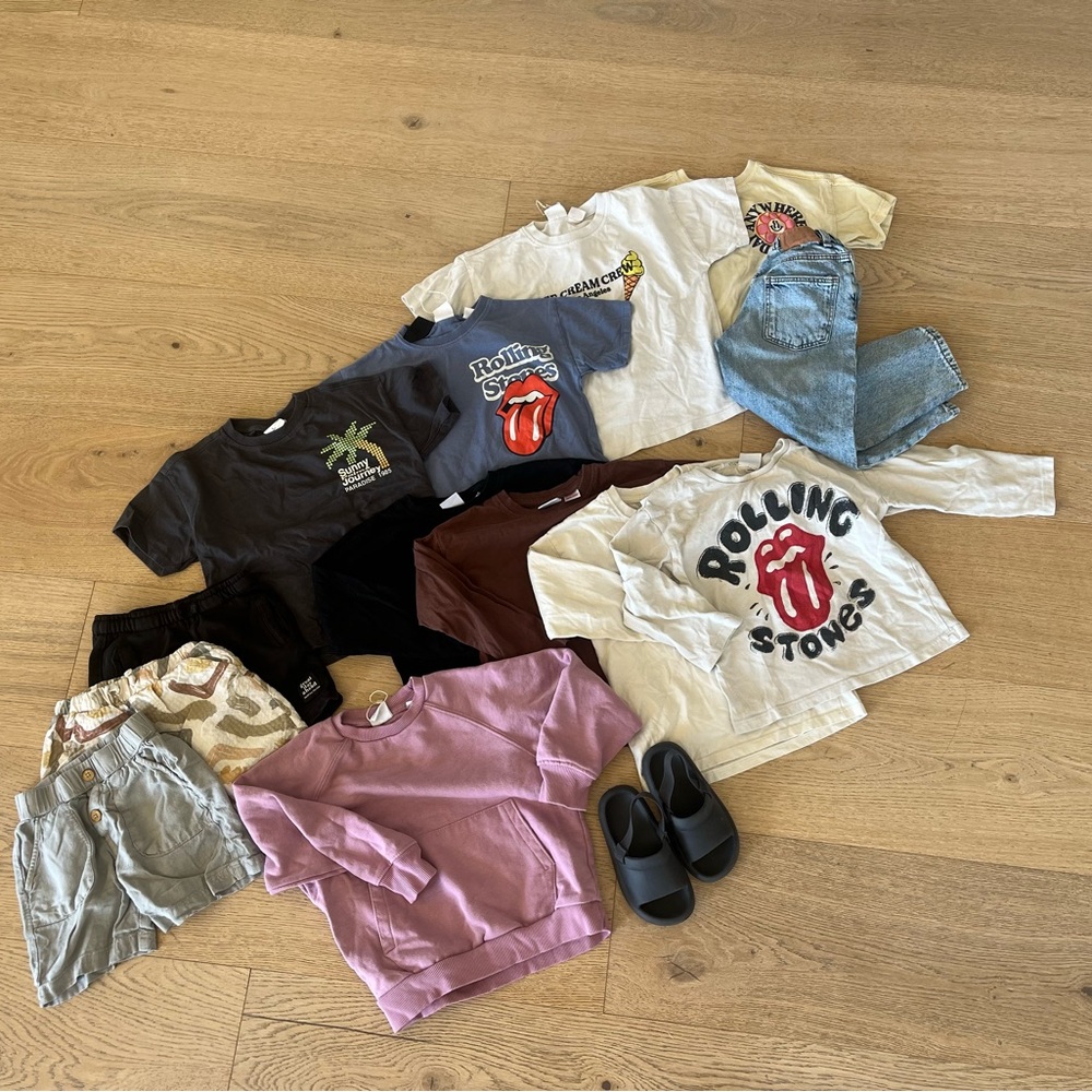 ZARA • 14 piece bundle of boys clothes size 4-6